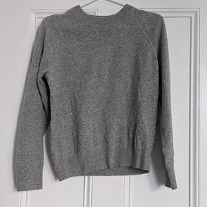 Everlane The Cashmere Crew, Grey, XS